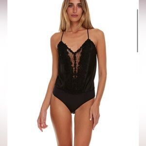 FLORA NIKROOZ SHOWSTOPPER TEDDY BODYSUIT